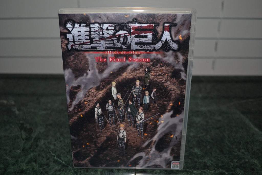 Attack on Titan The Final Season Part 1 DvD Set English Dub