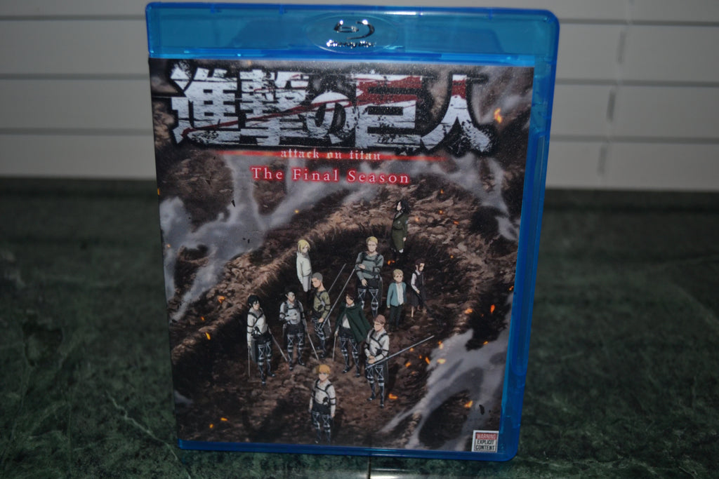 Attack on Titan The Final Season Part 1 Blu-ray Set English Dub