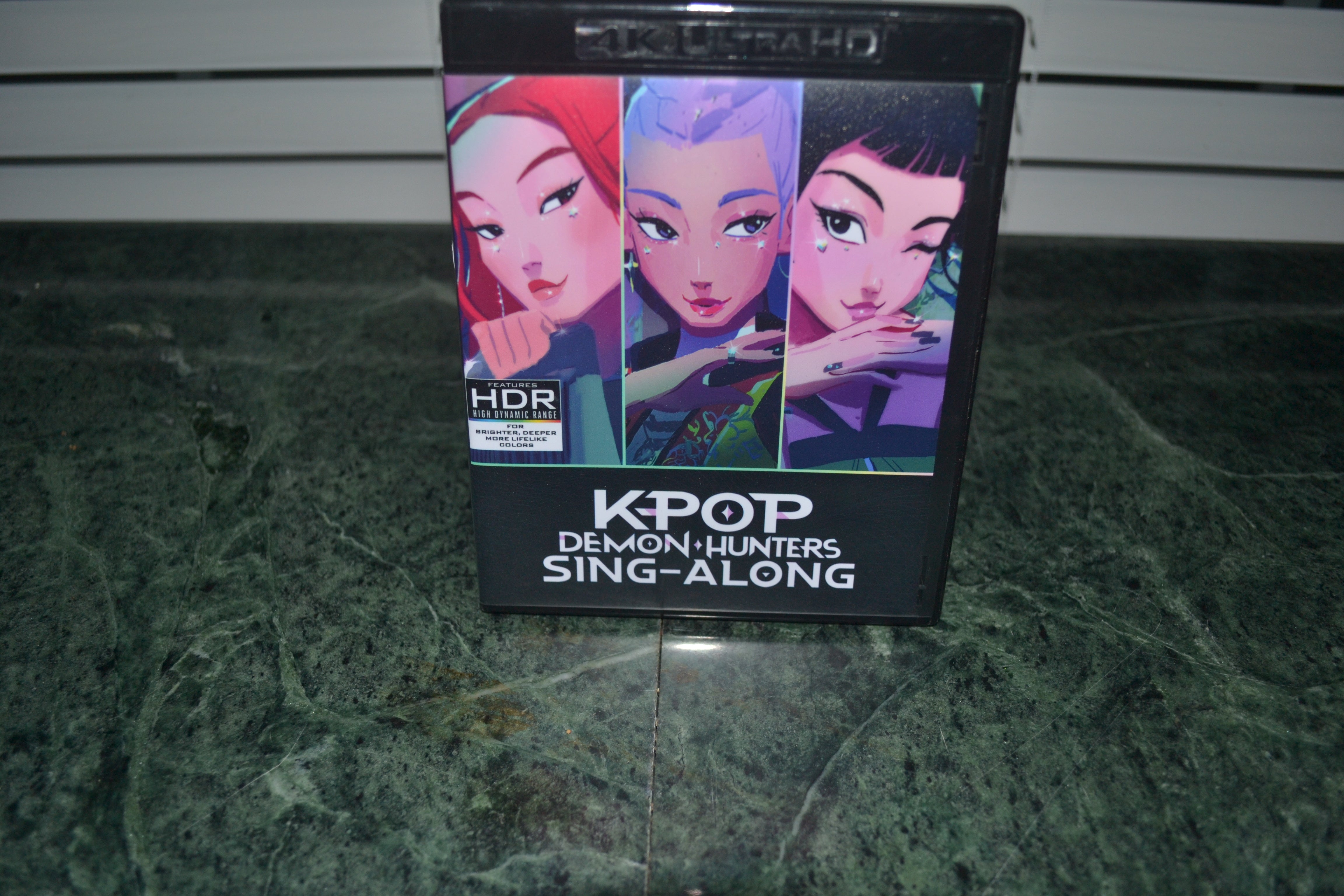 Kpop Demon Hunters Sing-Along 4K Blu-Ray