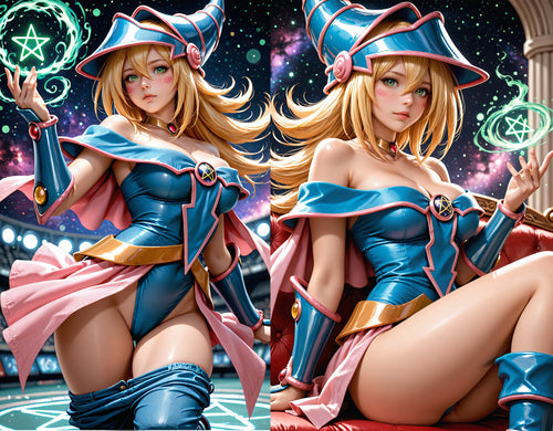 Pictorial Fantasy Cosplay Comics Dark Magician Girl Trade Cover! Sold Out