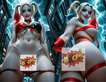 Harley Quinn Extra Good Girl Bad girl Lingerie Cover! (Sold Out)