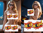 Pictorial Fantasy Cosplay Comics Ms. Marvel Virgin Cover (Sold Out!)