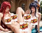 Pictorial Fantasy Cosplay Comics Rias Gremory and Akeno Virgin Cover (Sold Out!)