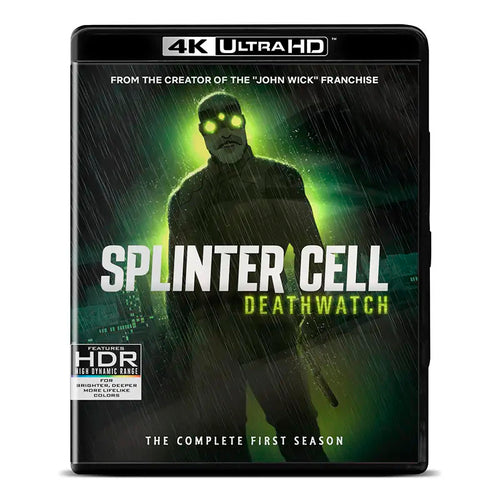 Splinter Cell Deathwatch  The Complete First Season 1 4K Blu-ray Set
