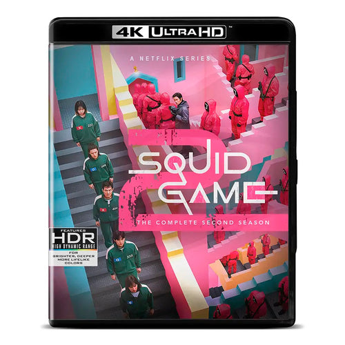 Squid Games Season 2 4k Blu-ray Set