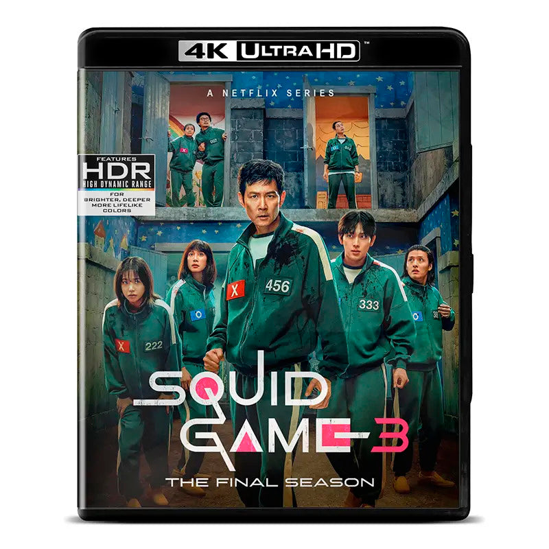 Squid Games Season 3 4k Blu-ray Set