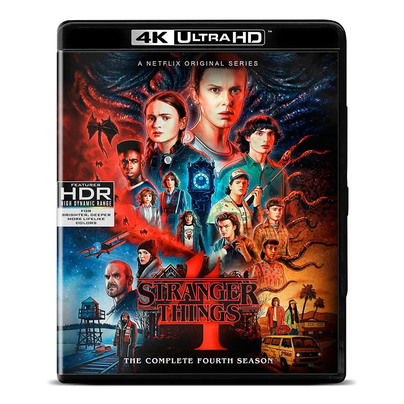 Stranger Things Season 4  4k Blu-ray Set