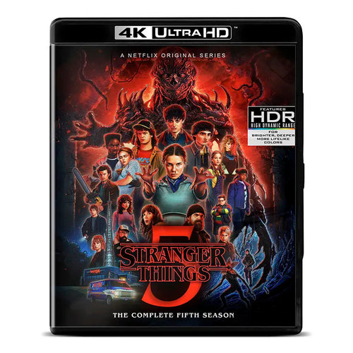 Stranger Things Season 5  4k Blu-ray Set