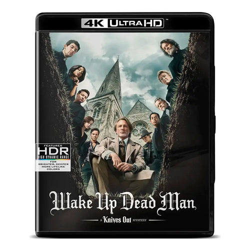 Wake Up Dead Man A Knives Out Mystery  4k Blu-ray