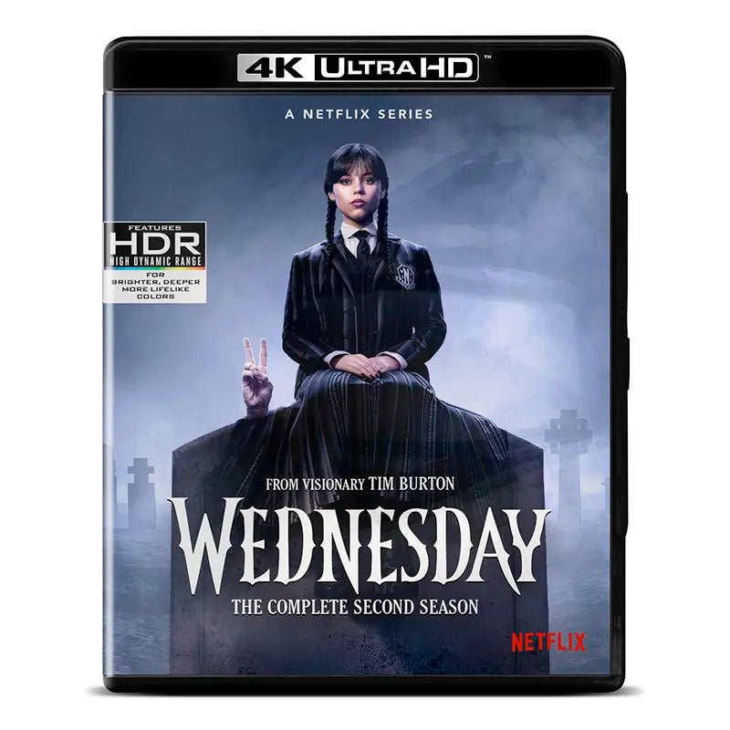 Wednesday Season 2 4K Blu-ray
