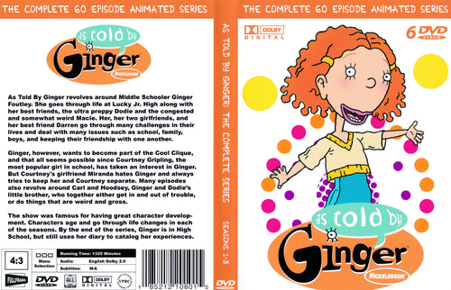 Flash Drive As Told By Ginger The Complete Series