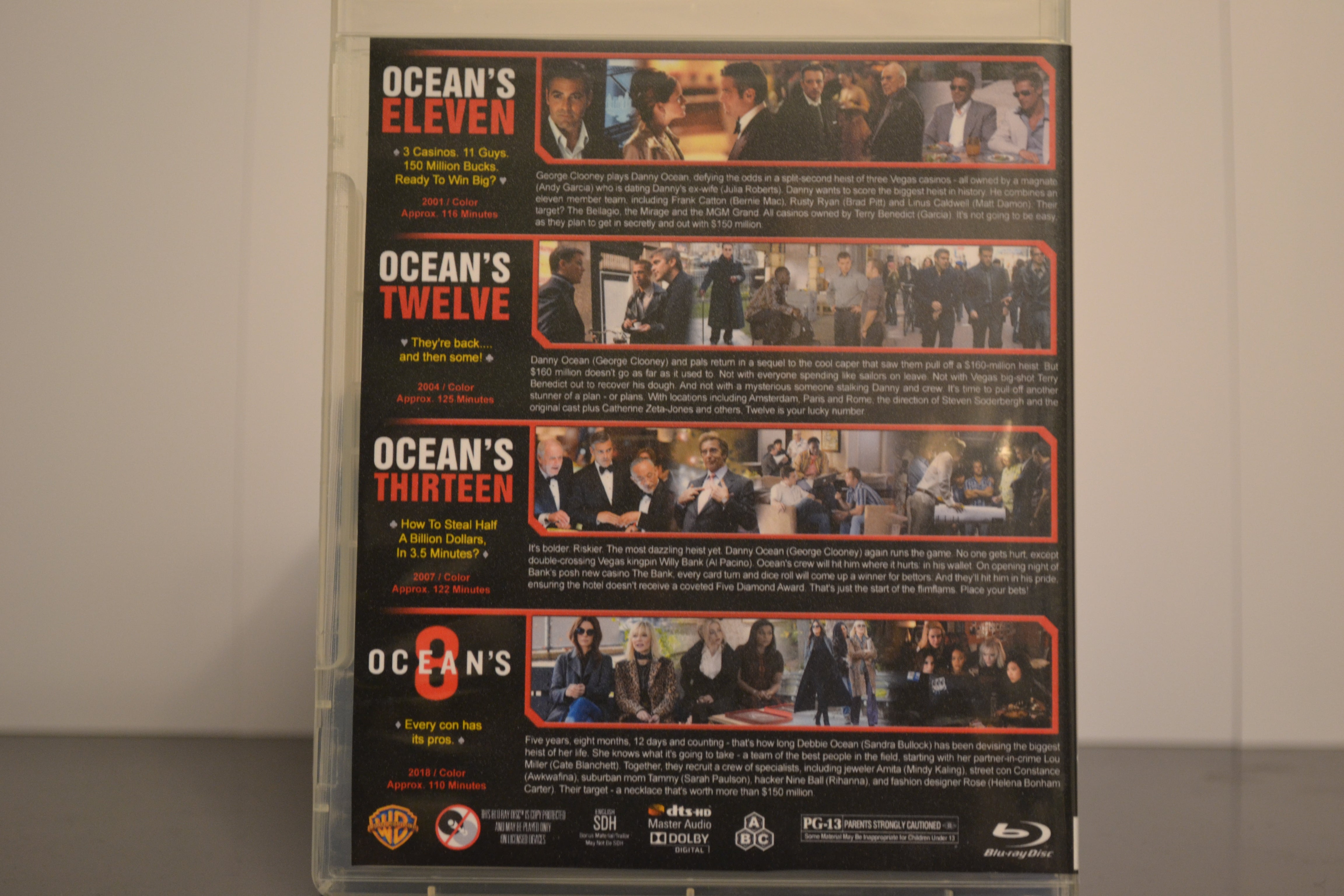 Flash Drive Ocean's 4-Movie Collection