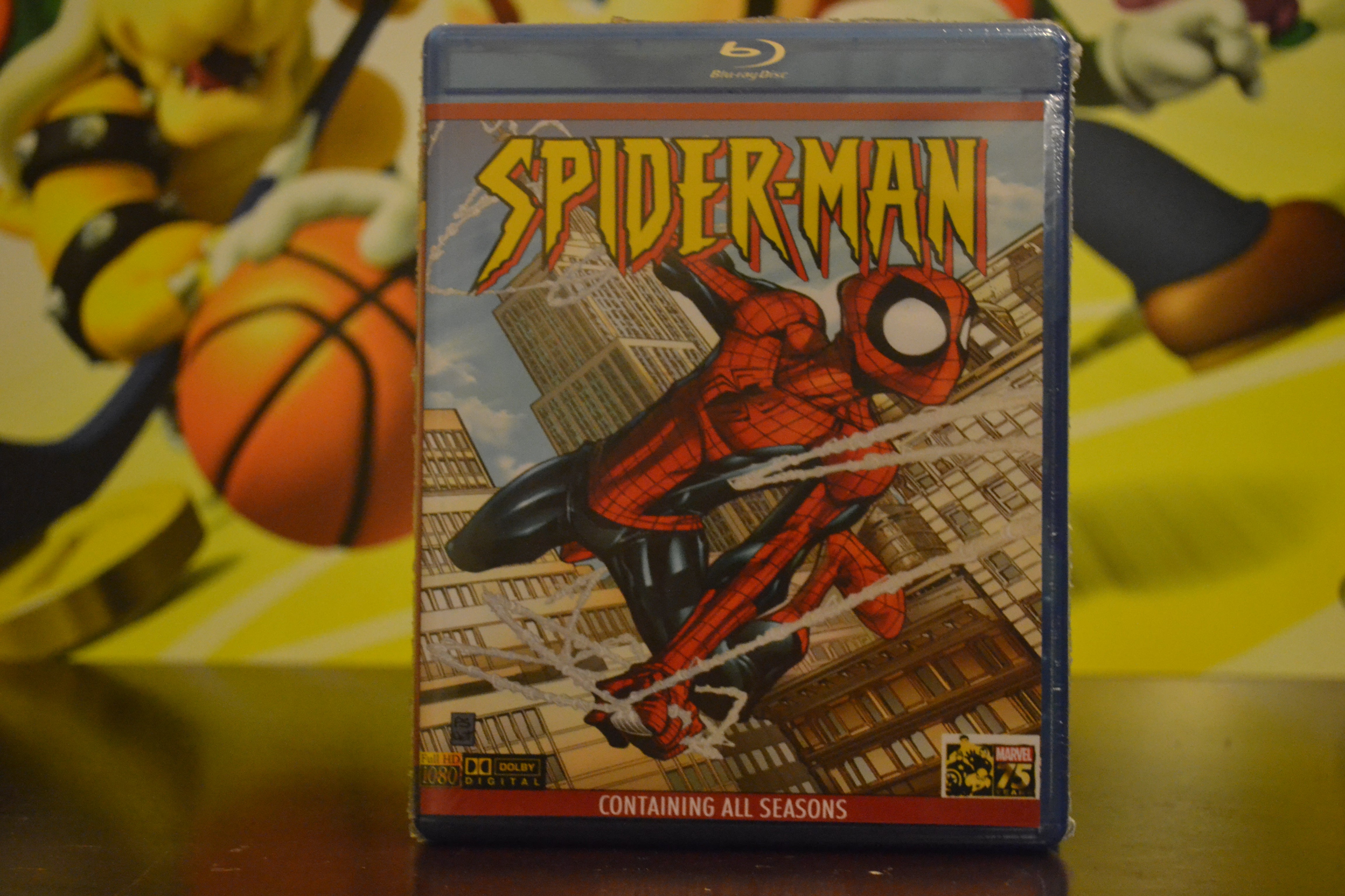 Spider-Man the Animated Series 1994 the Complete Series 5 Seasons with 65  Episodes on 3 Blu-ray Discs