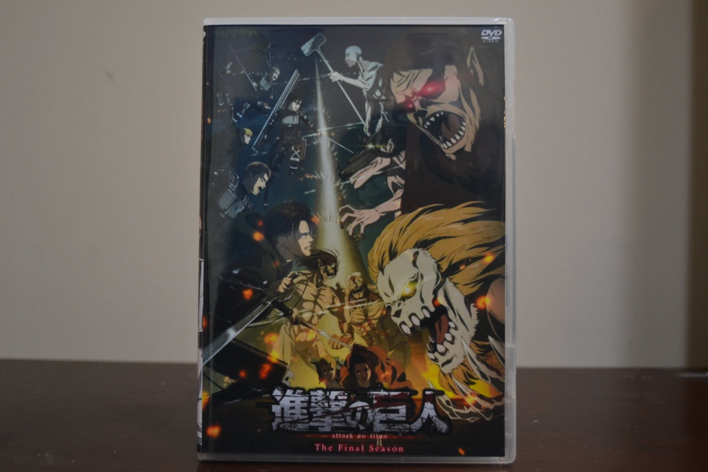 Attack On Titan Season 4 Part 1 DvD Set