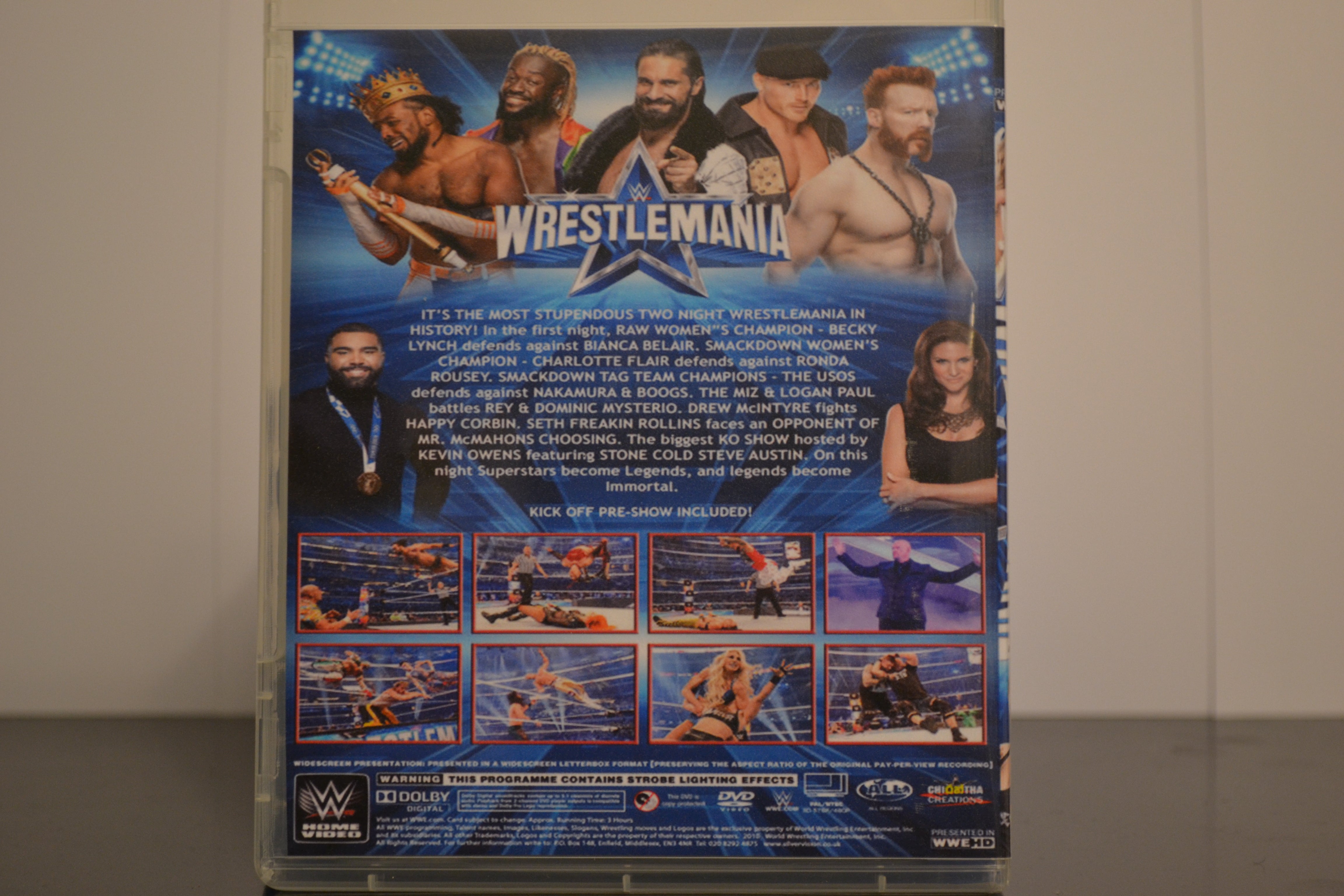 Flash Drive WWE WrestleMania Collection 1-38