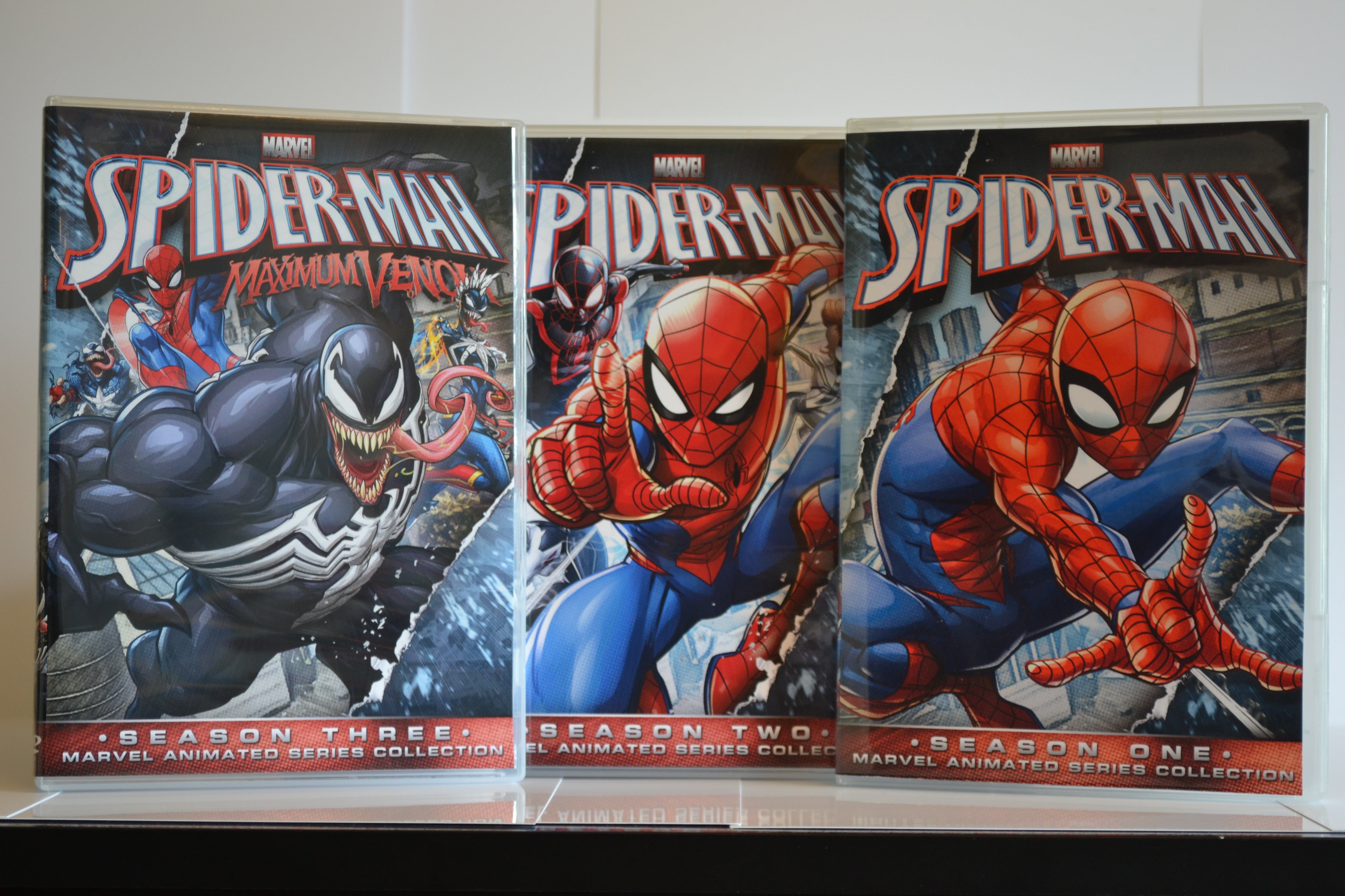 Marvel’s Spider-Man Seasons 1-3 DvD Sets