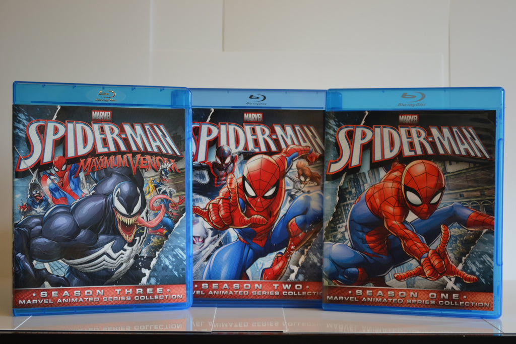 Marvel’s Spider-Man Seasons 1-3 Blu-Ray Sets