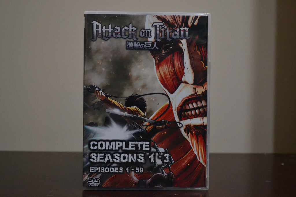 Attack on Titan Season’s 1-3 DvD Set