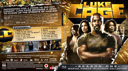 Flash Drive Luke Cage Season's 1 and 2