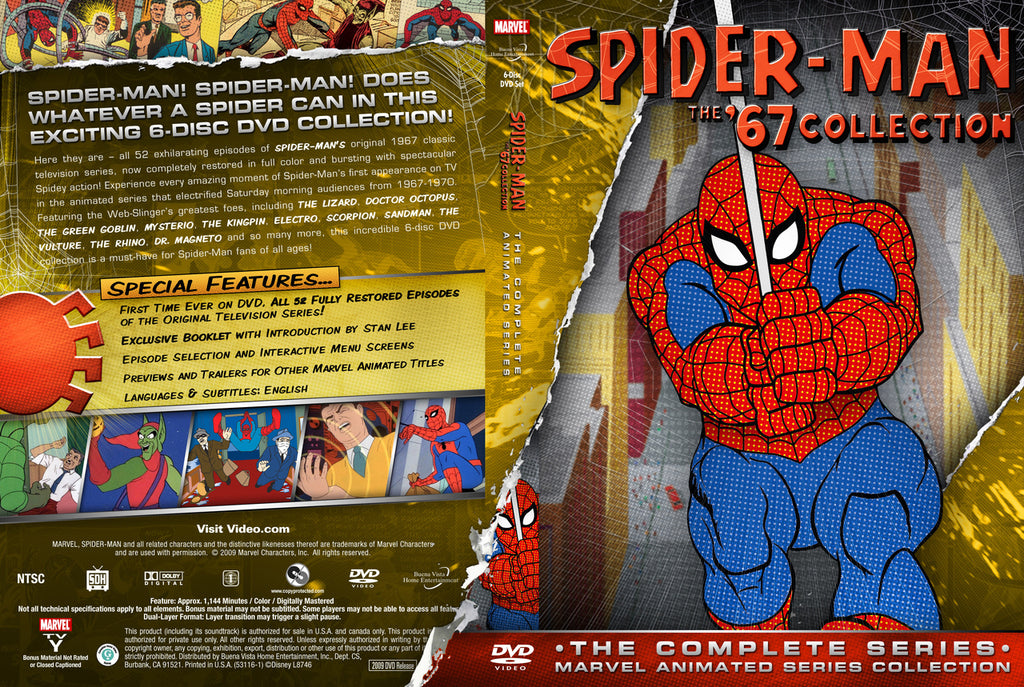 Flash Drive Spider-man The Complete 60's Animated Series